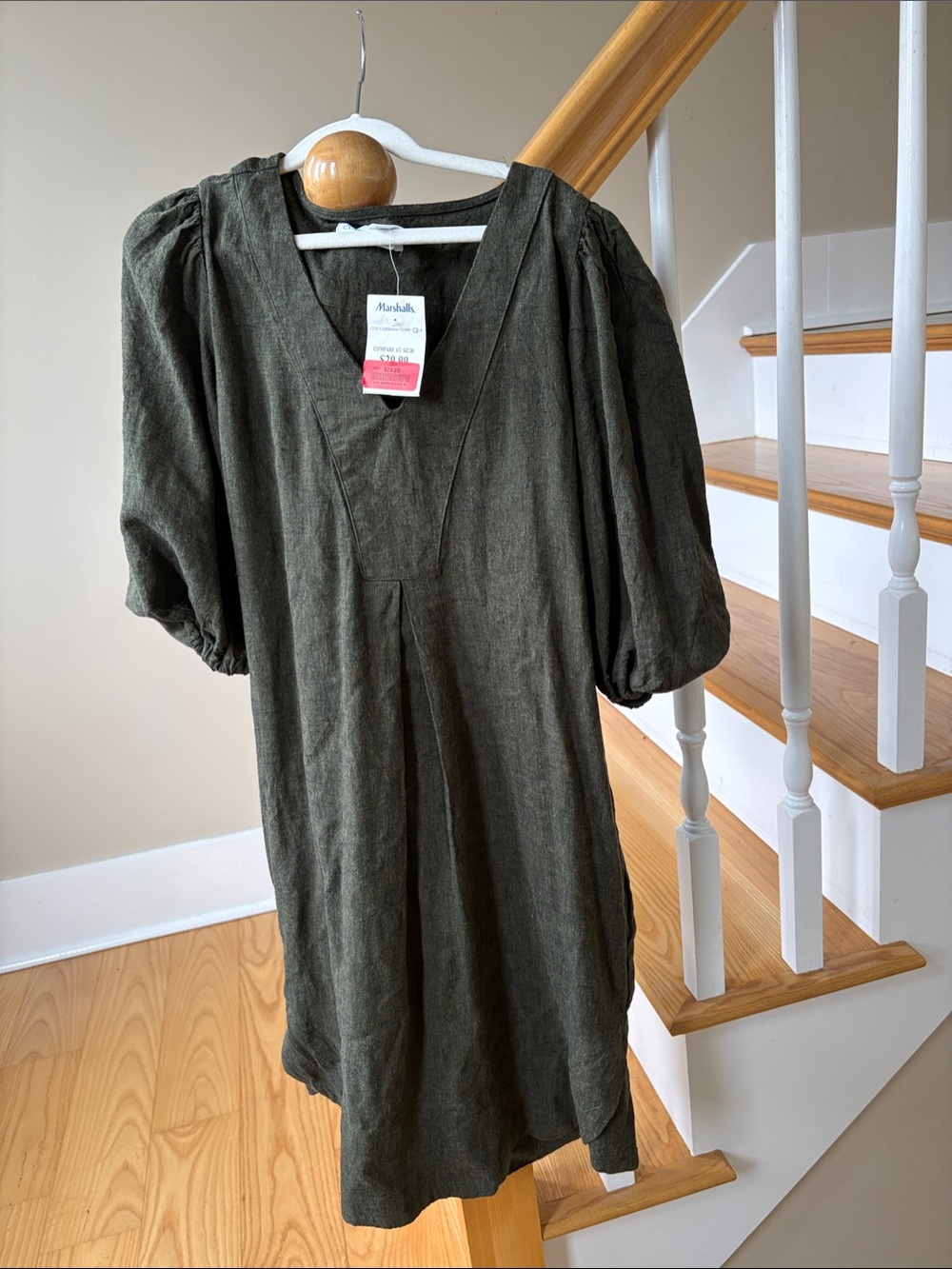 Cynthia Rowley Olive Green Mini Dress
